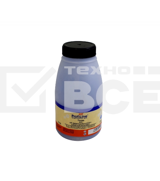Тонер PL-Q6001/CC531/CE251/CE261/CE741/CB401 для HP CLJ 1600/2600n/2600dn/2600dtn /CM2320/CP2025/3525/5220/5225/4005/4025/4525/Canon LBP5000/5100 Cyan 90 гр ProfiLine Фасовка РФ