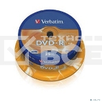 Диск DVD-R Verbatim 4.7Gb 16x Cake Box (25шт) (43522), фото2