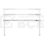 Подстолье Cactus CS-EDLF-WT каркас белый, фото6