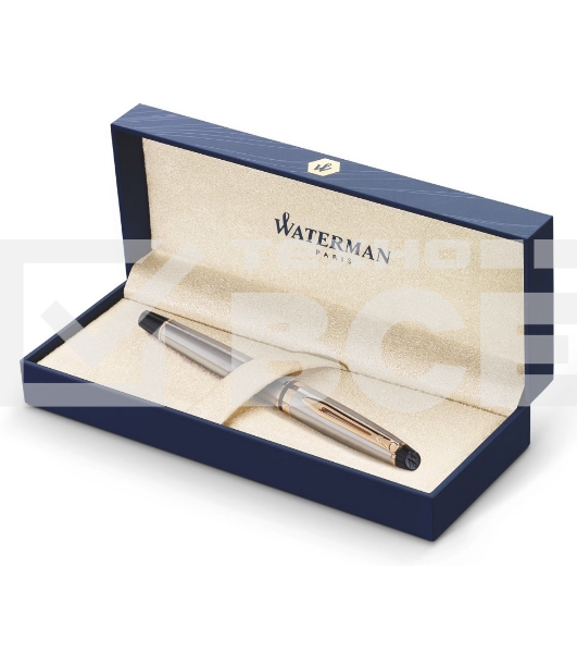 Ручка роллер Waterman Expert 3 (CWS0951980) Steel GT F черн. черн. подар.кор.