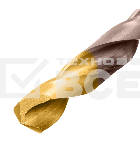 Набор сверл по металлу Denzel 1-13 мм, Р6М5К8-TiN, Golden Tip, 25 шт 723010