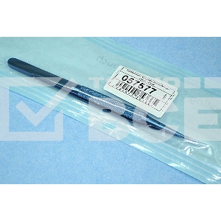 Титановый пинцет TS-11 заострённый синий 140мм