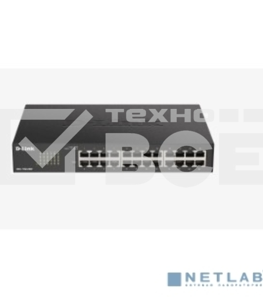 Настраиваемый компактный коммутатор D-Link DGS-1100-24V2/A1A EasySmart с 24 портами 10/100/1000Base-T