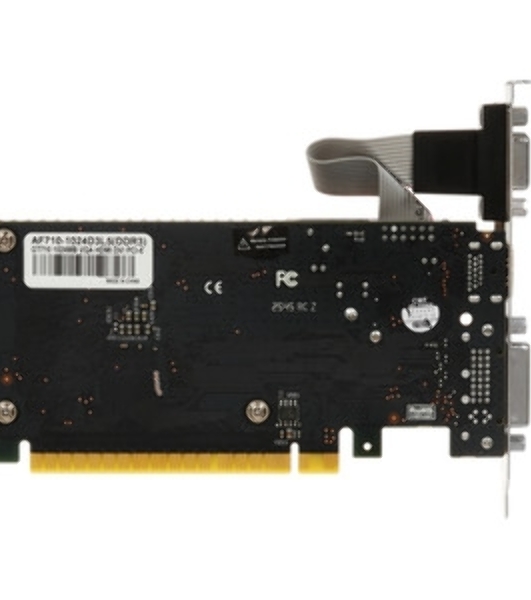 Видеокарта AFOX NVIDIA GeForce GT710 2Gb DDR3 64BIT DVI HDMI VGA LP RTL