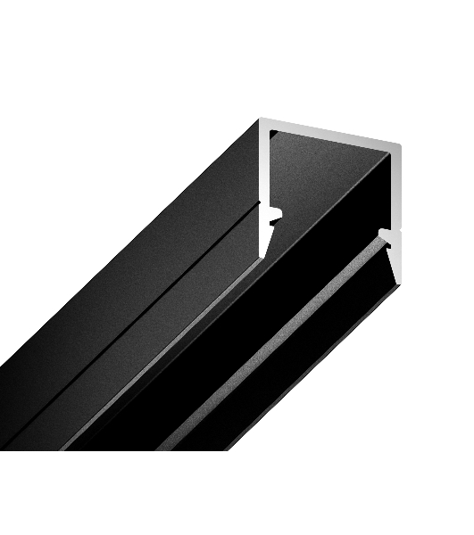 Алюминиевый профиль Ambrella light GP1650BK черный 2000*10*10