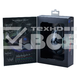 Мышь проводная Oklick 915G HELLWISH V2 черный/серебристый, 2400 dpi, USB, кнопки - 6