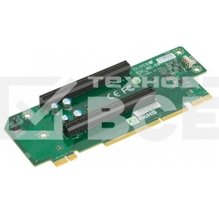 Карта расширения SuperMicro RSC-W2-66 - Riser Card 2U, (2 PCI-Ex16), Left Slot (WIO) Passive