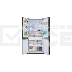 Холодильник Sharp SJ-FS97VBK черное стекло трёхкамерный 393/207 л морозилка снизу, фото5