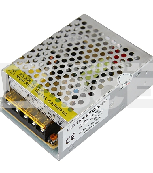 Источник питания 220 V AC/24 V DC 1 A 24 W с разъемами под винт, без влагозащиты (IP23)