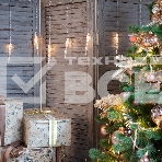 Гирлянда светодиодная «Сосульки» 1.5 м, 10 LED, прозрачный ПВХ, цвет свечения теплый белый, 2 х АА (батарейки не в комплекте) NEON-NIGHT, фото4