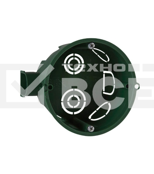 Установочная коробка для сплошных стен 65x45