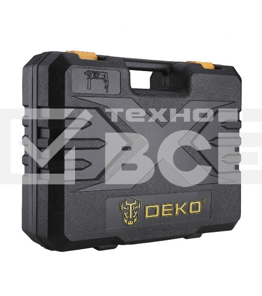 Перфоратор Deko DKH850W патрон:SDS-plus уд.:3Дж 850Вт (кейс в комплекте)
