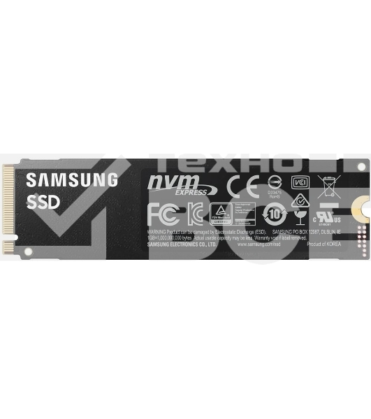 Накопитель SSD Samsung 980 PRO, 250GB, PCIe 4.0 x4, M.2 2280, NVMe, R/W 6400/2700