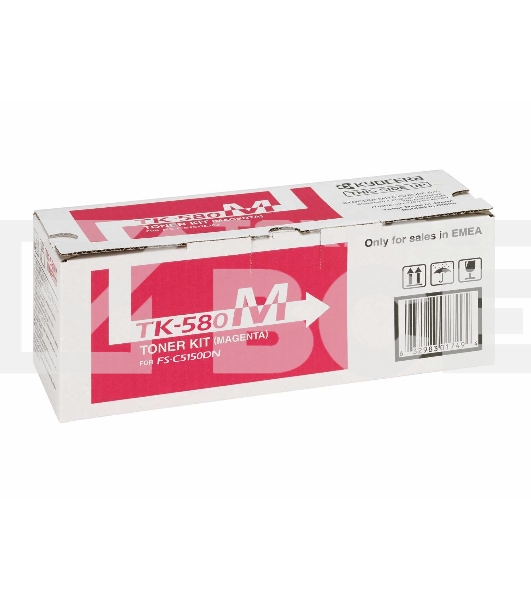 Картридж лазерный Kyocera TK-580M (1T02KTbNL0) пурпурный для FS-C5150DN 2800 стр.