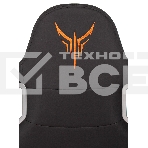 Кресло игровое Knight OUTRIDER черный, ромбик, эко.кожа, с подголов. крестовина металл, фото5