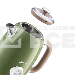 Чайник электрический Kitfort KT-6110 1.7л. 2200Вт зеленый (корпус: нержавеющая сталь), фото5