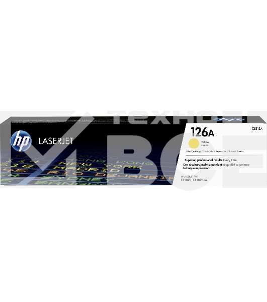 Картридж лазерный HP CE312A желтый для LaserJet Pro CP1025 1000стр.