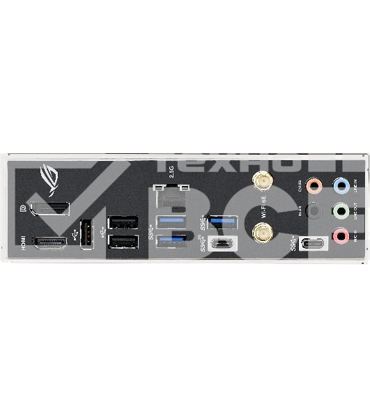 Материнская плата ASUS ROG STRIX B760-I GAMING WIFI, LGA 1700, Intel B760, 2xDDR5, 4xSATA, 2xM.2, 1xPCIe 5.0 x16, 1xHDMI, 1xDP, 1x 2.5Gb LAN, 3xUSB-A 2.0, 3xUSB-A 3.2 Gen 1, 1xUSB-C 3.2 Gen 1, 1xUSB-C 3.2 Gen 2x2, 5x3.5 мм, 7.1, Mini-ITX