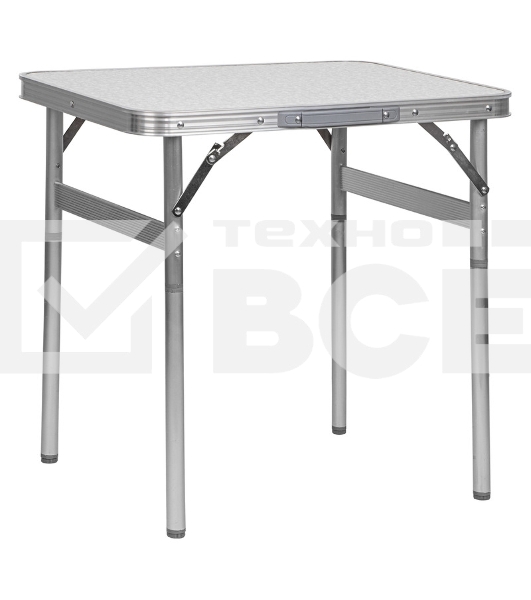Стол складной алюминиевый, столешница МДФ 600х450х250/590 мм, Camping Palisad