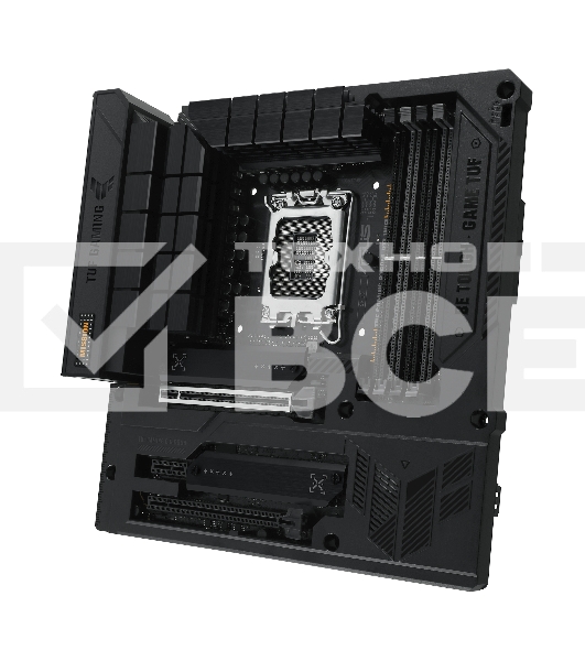 Материнская плата ASUS TUF GAMING B760M-BTF WIFI, LGA 1700, Intel B760, 4xDDR5, 4xSATA, 3xM.2, 1xPCIe 5.0 x16, 1xPCIe 4.0 x4, 1xPCIe x1, 1xDP, 1xHDMI, 1x 2.5Gb LAN, 1xUSB-A 3.2 Gen 2, 2xUSB-A 3.2 Gen 1, 4xUSB 2.0, 1xUSB-C 3.2 Gen 1, 1xUSB-C 3.2 Gen 2, 1xU