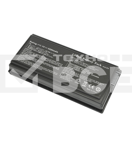 Аккумуляторная батарея для ноутбука Asus F5 X50 X59 5200mAh OEM черный