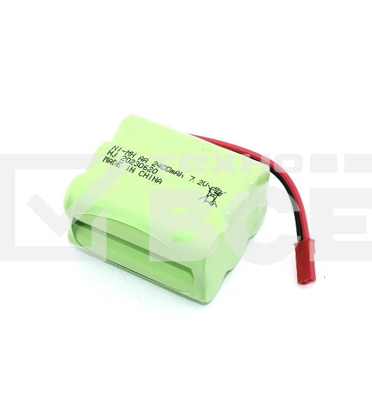 Аккумулятор Ni-Mh 7.2V 2400 mAh AA Row разъем JST
