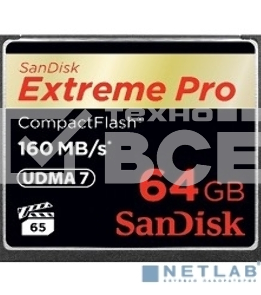 Флеш карта CF 64Gb Sandisk SDCFXPS-064G-X46