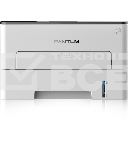 Принтер лазерный Pantum P3010D, A4, ч/б, печ. до 30 стр/мин, 1200 х 1200dpi, USB