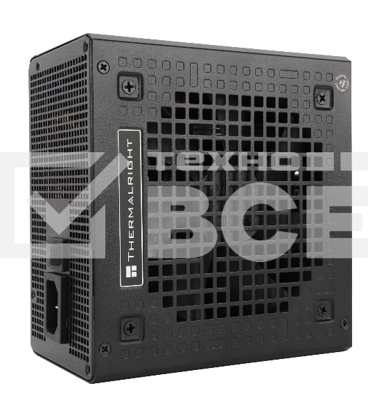 Блок питания Thermalright, 850W 80+ Bronze (ATX, 3.0, PCIe 5.0, Full modular, 1x24(20+4)pin, 2xCPU 8(4+4)pin, 4xPCIe*2 8(6+2)pin, 3xSATA3, 1x12+4pin (12VHPWR PCIe 5.0 12+4pin 600mm), 3xMOLEX4pin, Active, 120x120mm, 150x140x86mm, APFC, black)