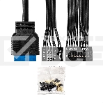 Компьютерный корпус Minitower ExeGate BAA-308U2-AA500 (mATX, БП AA500 с вент. 8см, 1хUSB+2хUSB 3.0, HD Audio, черный), фото5