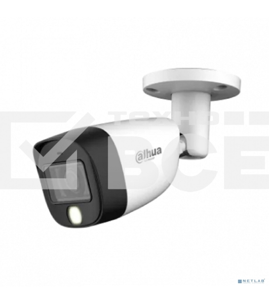 Камера видеонаблюдения аналоговая Dahua DH-HAC-HFW1200CMP-IL-A-0280B-S6 2.8-2.8мм HD-CVI HD-TVI цв. корп.:белый (DH-HAC-HFW1200CMP-IL-A-0280B)