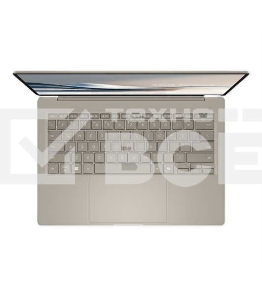 Ноутбук Asus Zenbook 14 UX3407QA-QD197W Snapdragon X X1-26-100 16Gb SSD 512Gb Qualcoмм Adreno 14' OLED WUXGA (1920x1200) Windows 11 Home beige WiFi BT Cam Bag (90NB1501-M00850)