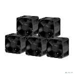 Комплект вентиляторов для корпуса Arctic S4028-6K (5 шт.) черный, 40 мм, 6000 об/мин, 4 pin, фото10