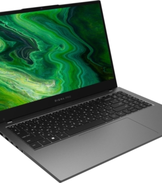 Ноутбук Digma Pro Fortis M Core i3 1215U 8Gb SSD 256Gb Intel UHD Graphics 15.6' IPS FHD (1920x1080) Windows 11 Professional grey WiFi BT Cam 4250mAh (DN15P3-8CXW04)