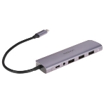USB-концентратор UGREEN CM136-80132, USB Type-C, USB 3.0/HDMI/USB Type-C PD/AUX (3.5мм), USB, фото7
