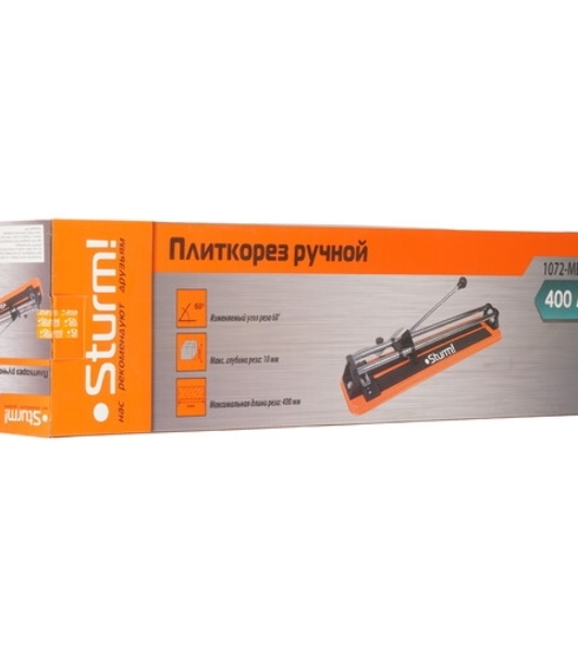 Плиткорез ручной Sturm! 1072-MB-400 рег. угла 0-60' 400 мм