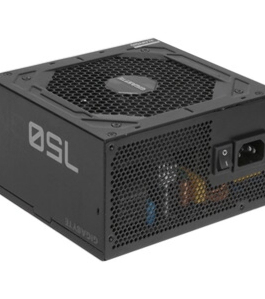 Блок питания Gigabyte P750GM (GP-P750GM), 750Вт, 80 PLUS Gold, 120мм, модульный, черный