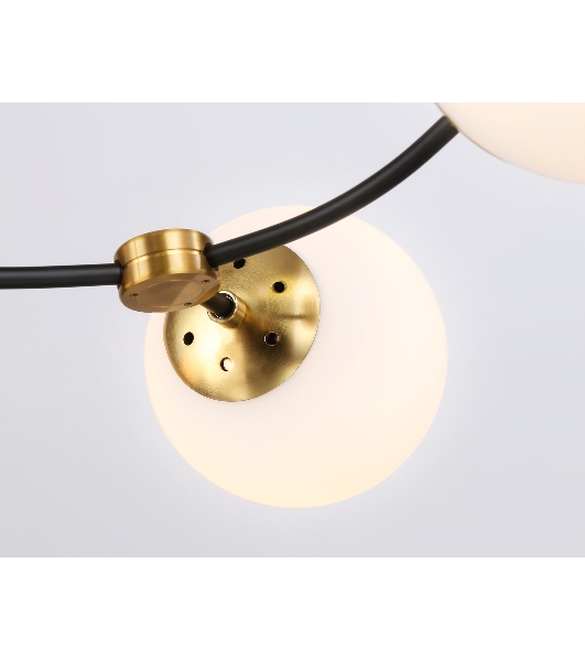 Светитльник Ambrella Light TR2548/5 BK/SB черный/бронза E27/5 max 60W 950*600*450