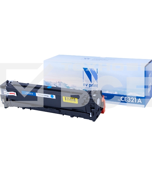 Картридж лазерный NV Print совместимый HP CE321A Cyan для LJ Color CP1525 (1300k)