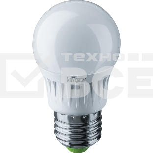 Лампа светодиодная Navigator NLL-G45-7-230-4K-E27 7Вт шар 4000К белый E27 560лм 176-264В