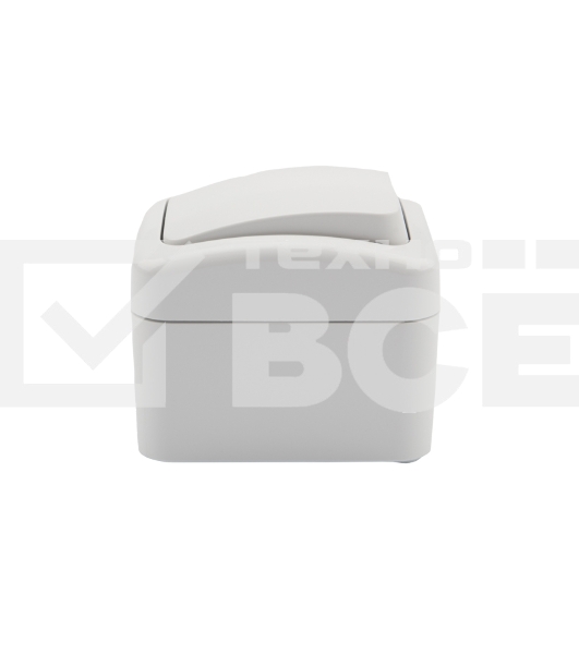 Выключатель одноклавишный KRANZ Mini OG открытой установки, IP54 белый
