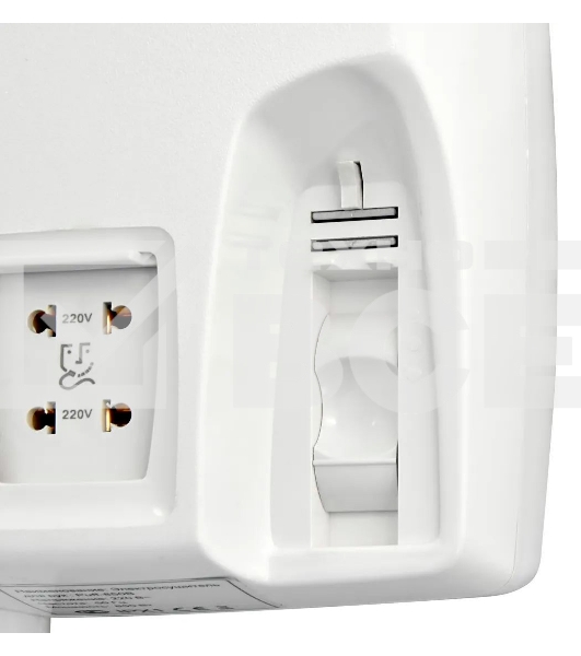 Фен Puff 850B 850Вт белый