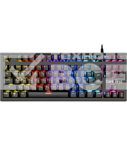 Клавиатура Defender Dark Arts GK-375  проводная, USB, черный