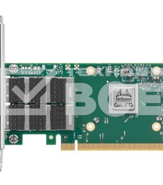 Сетевая карта MELLANOX ConnectX-6 Dx EN adapter card, 100GbE, Dual-port QSFP56, PCIe 4.0 x16, No Crypto, Tall Bracket