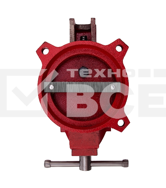 Тиски слесарные Matrix, 100 мм, поворотные, с наковальней