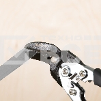 Ножницы по металлу GROSS 78351 усиленные 255мм прямой и правый резсталь-СrMo двухкомп.рукоятки, фото2