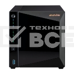 Сетевое хранилище ASUSTOR AS3304T 4-Bay NAS/MPl/Cel 1.4GHz Quad Core/2GBDDR4/noHDD,LFF(HDD,SSD),/1x1GbE(LAN)/3xUSB3.2; 90IX01L0-BW3S00, фото8