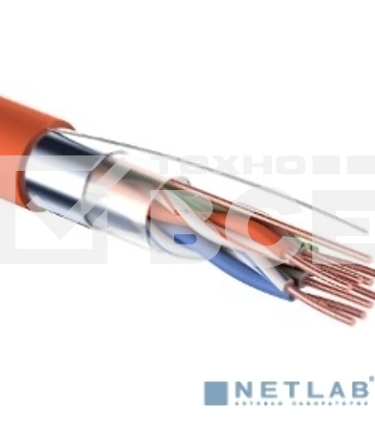 Кабель витая пара Rexant FTP 4PR 24AWG, CAT5e, нг(А)-HF, LSZH (бухта 305 м)