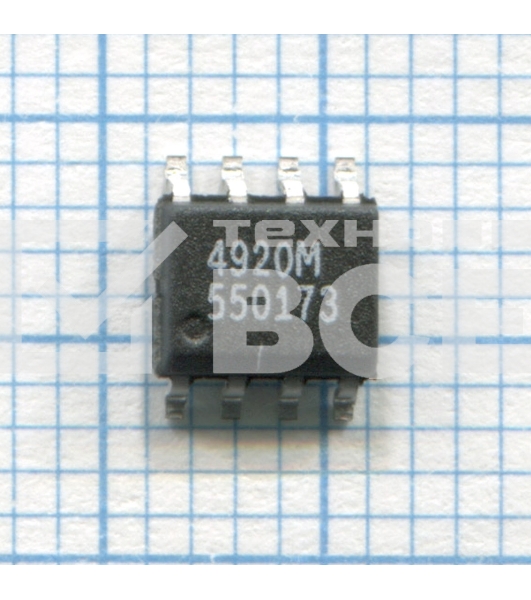 Микросхема N-MOSFET AP4920M S0-8