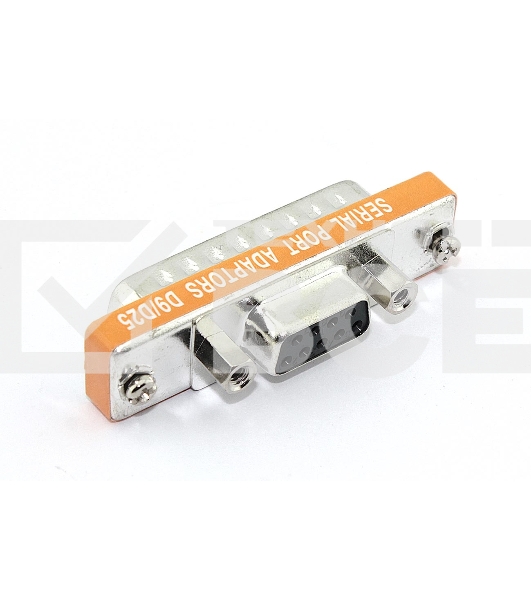 Переходник последовательный порт DB9 мама на DB25 папа